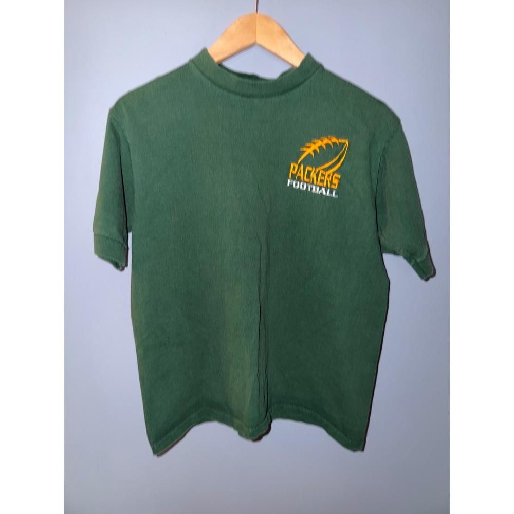 Legends‎ Athletic Green Bay Packers Football Kids Green Short Sleeve T-Shirt